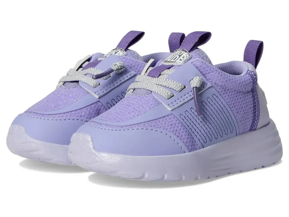 HEYDUDE KIDS WOMENS SIROCCO PLAY PEARL OMBRE (TODDLER) LILAC 6 TODDLER M